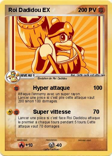 Pokemon Roi Dadidou EX