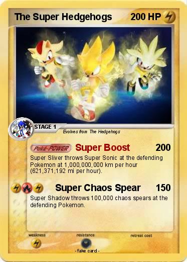 Pokemon The Super Hedgehogs
