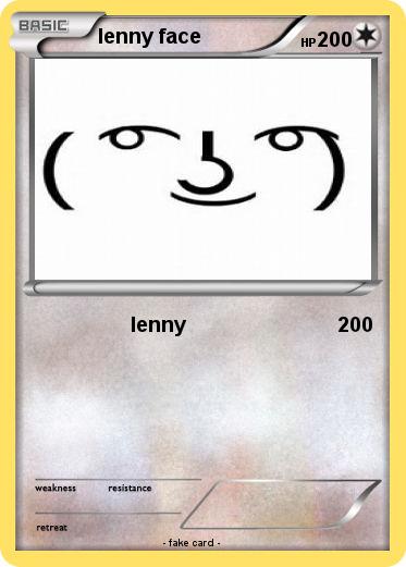 Pokemon lenny face