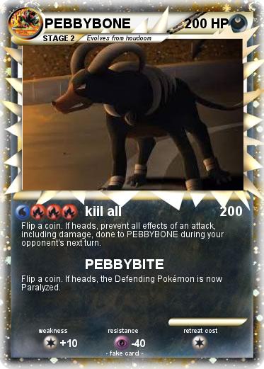 Pokemon PEBBYBONE