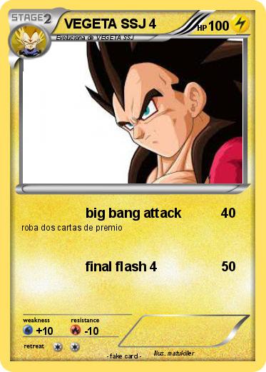 Pokemon VEGETA SSJ 4