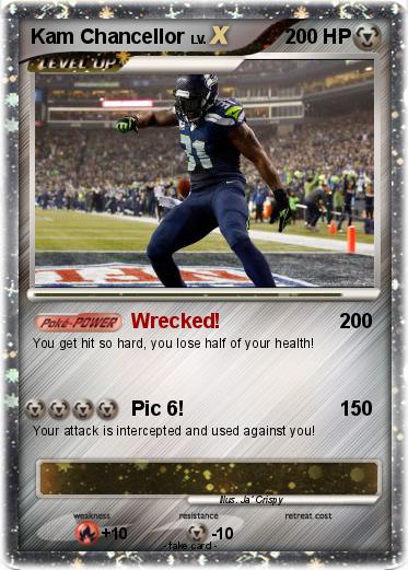 Pokemon Kam Chancellor