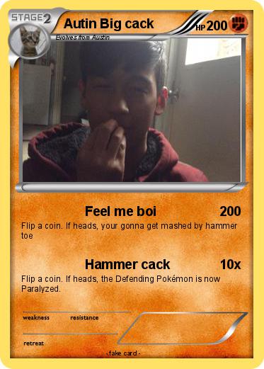 Pokemon Autin Big cack