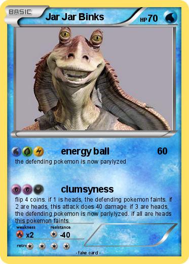 Pokemon Jar Jar Binks