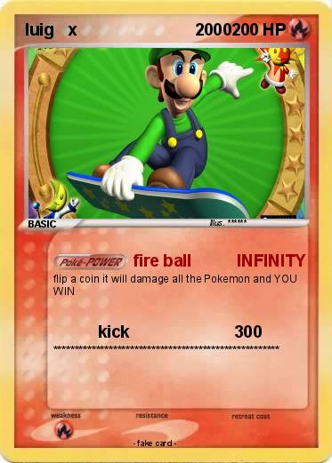 Pokemon luig   x                          2000