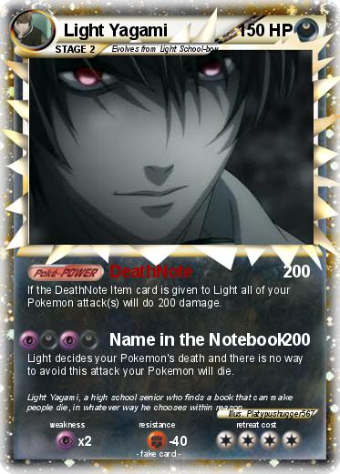 Pokemon Light Yagami