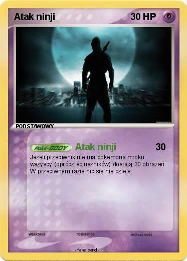 Pokemon Atak ninji