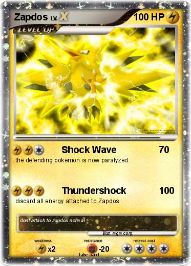 Pokemon Zapdos