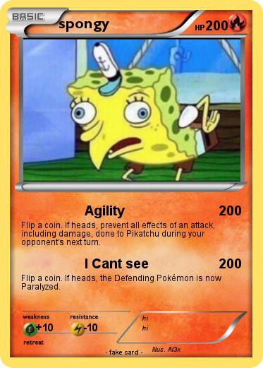 Pokemon spongy