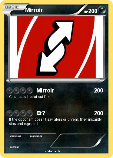Pokemon Mirroir
