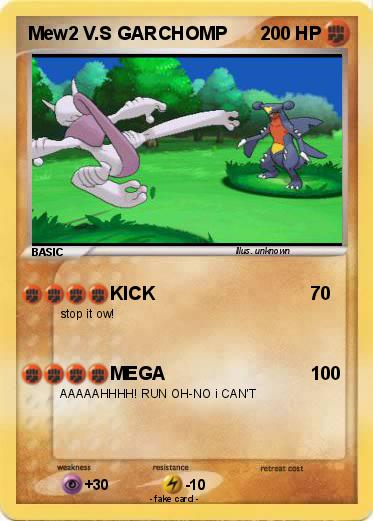 Pokemon Mew2 V.S GARCHOMP