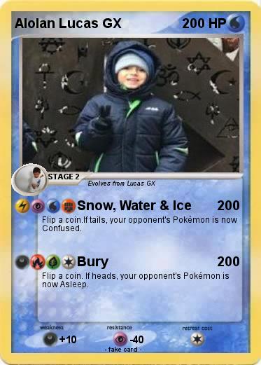 Pokemon Alolan Lucas GX