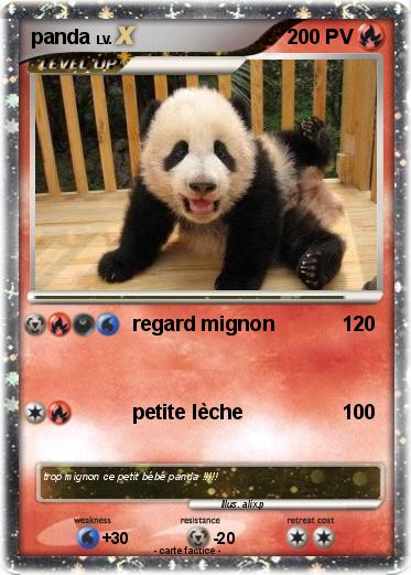 Pokemon panda