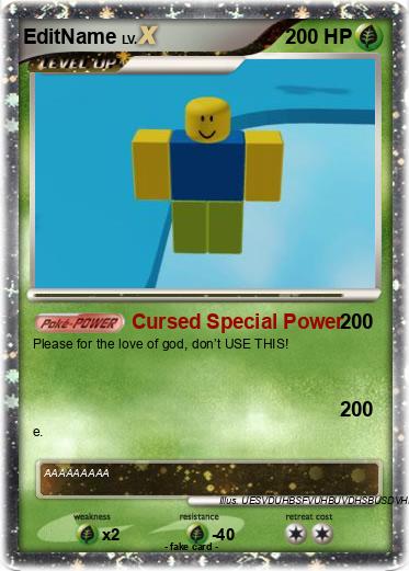Pokemon EditName