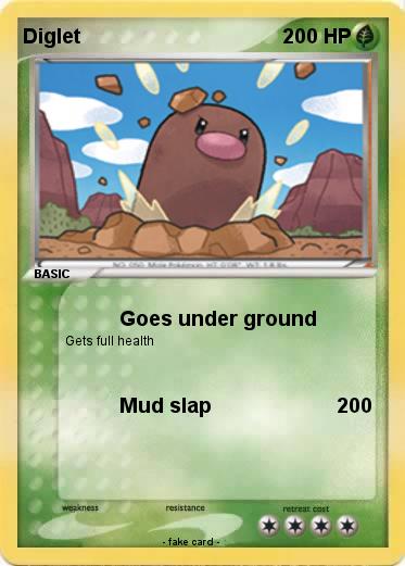 Pokemon Diglet