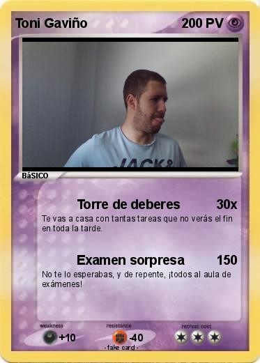 Pokemon Toni Gaviño