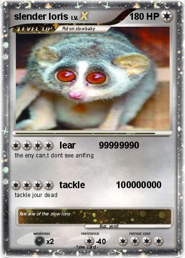Pokemon slender loris