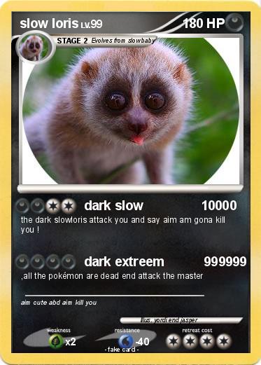 Pokemon slow loris