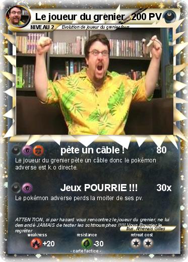 Pokemon Le joueur du grenier