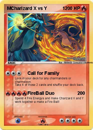 Pokemon MCharizard X vs Y            1