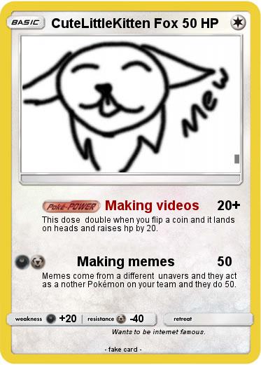 Pokemon CuteLittleKitten Fox