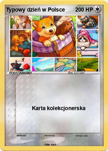 Pokemon Typowy dzień w Polsce