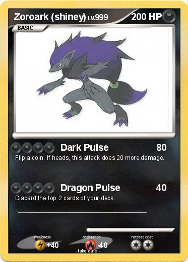 Pokemon Zoroark (shiney)