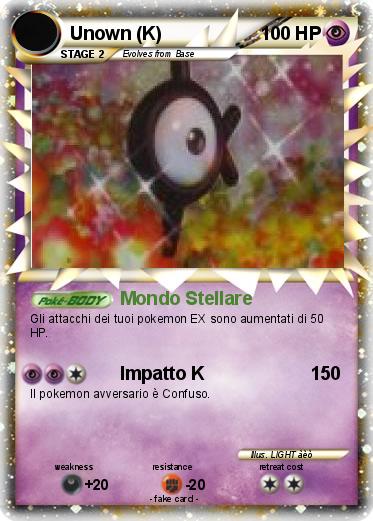 Pokemon Unown (K)
