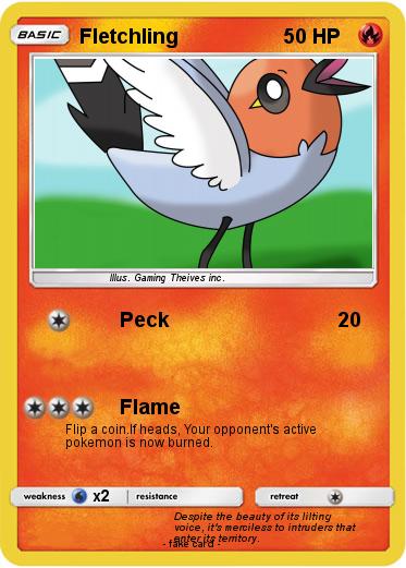 Pokemon Fletchling