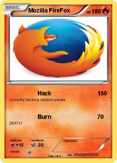 Pokemon Mozilla FireFox