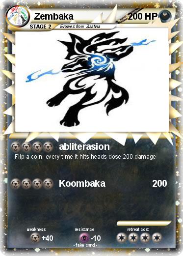Pokemon Zembaka