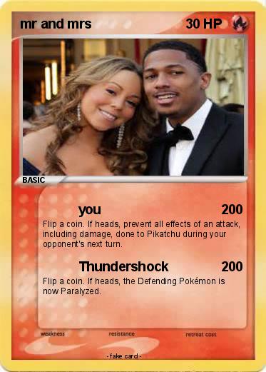 Pokemon mr and mrs