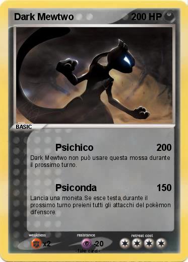 Pokemon Dark Mewtwo