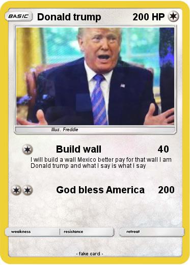 Pokemon Donald trump