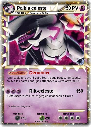 Pokemon Palkia céleste