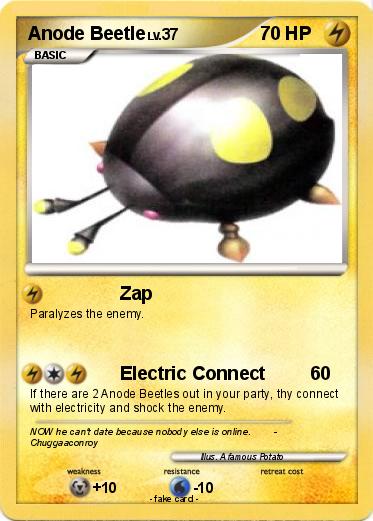 Pokemon Anode Beetle
