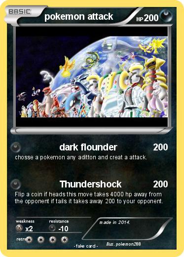 Pokemon pokemon attack