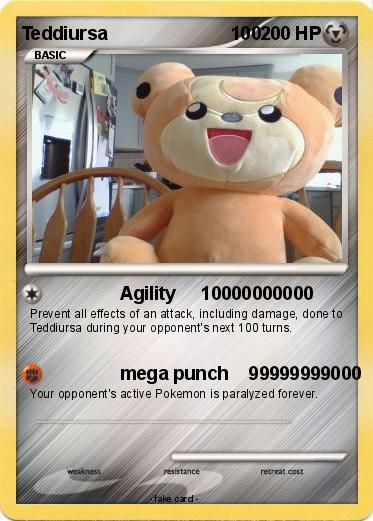 Pokemon Teddiursa                        100