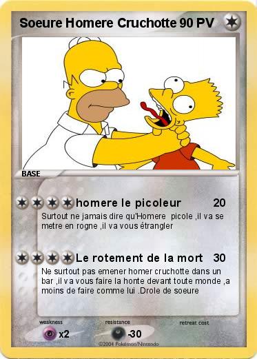Pokemon Soeure Homere Cruchotte 