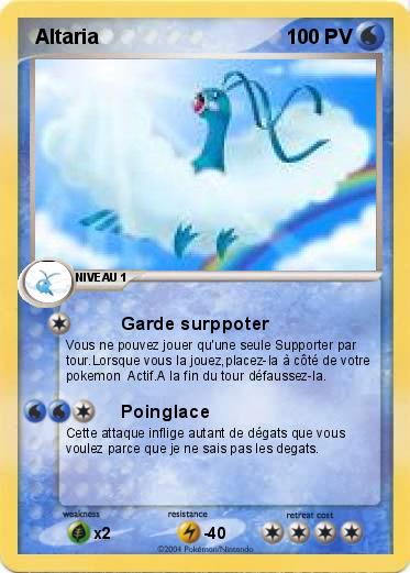 Pokemon  Altaria                    