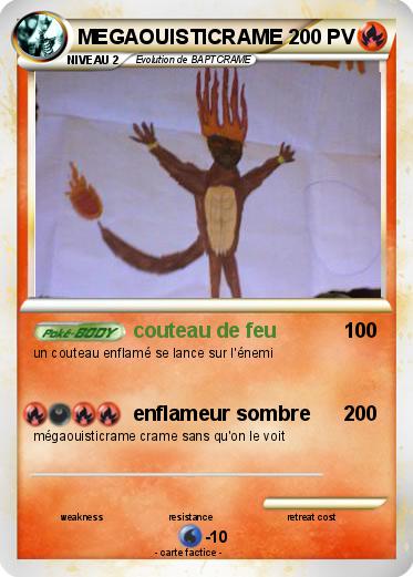 Pokemon MEGAOUISTICRAME