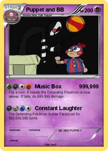 Pokemon Puppet and BB