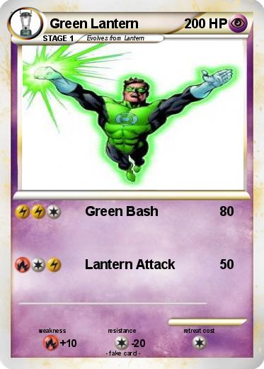 Pokemon Green Lantern
