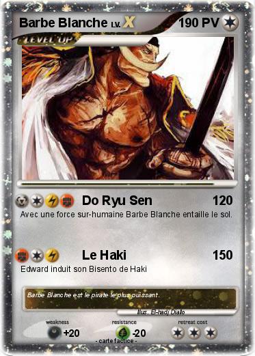 Pokemon Barbe Blanche
