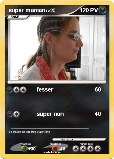 Pokemon super maman