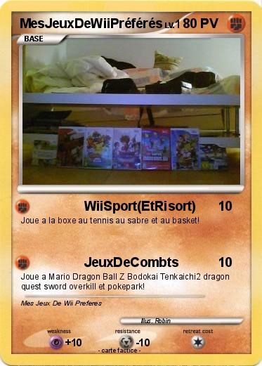 Pokemon MesJeuxDeWiiPréférés