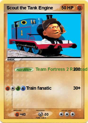 Pokemon Scout the Tank Engine