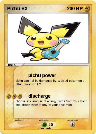 Pokemon Pichu EX