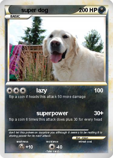 Pokemon super dog