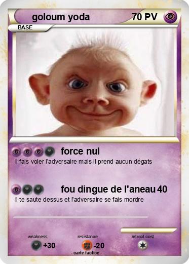 Pokemon goloum yoda